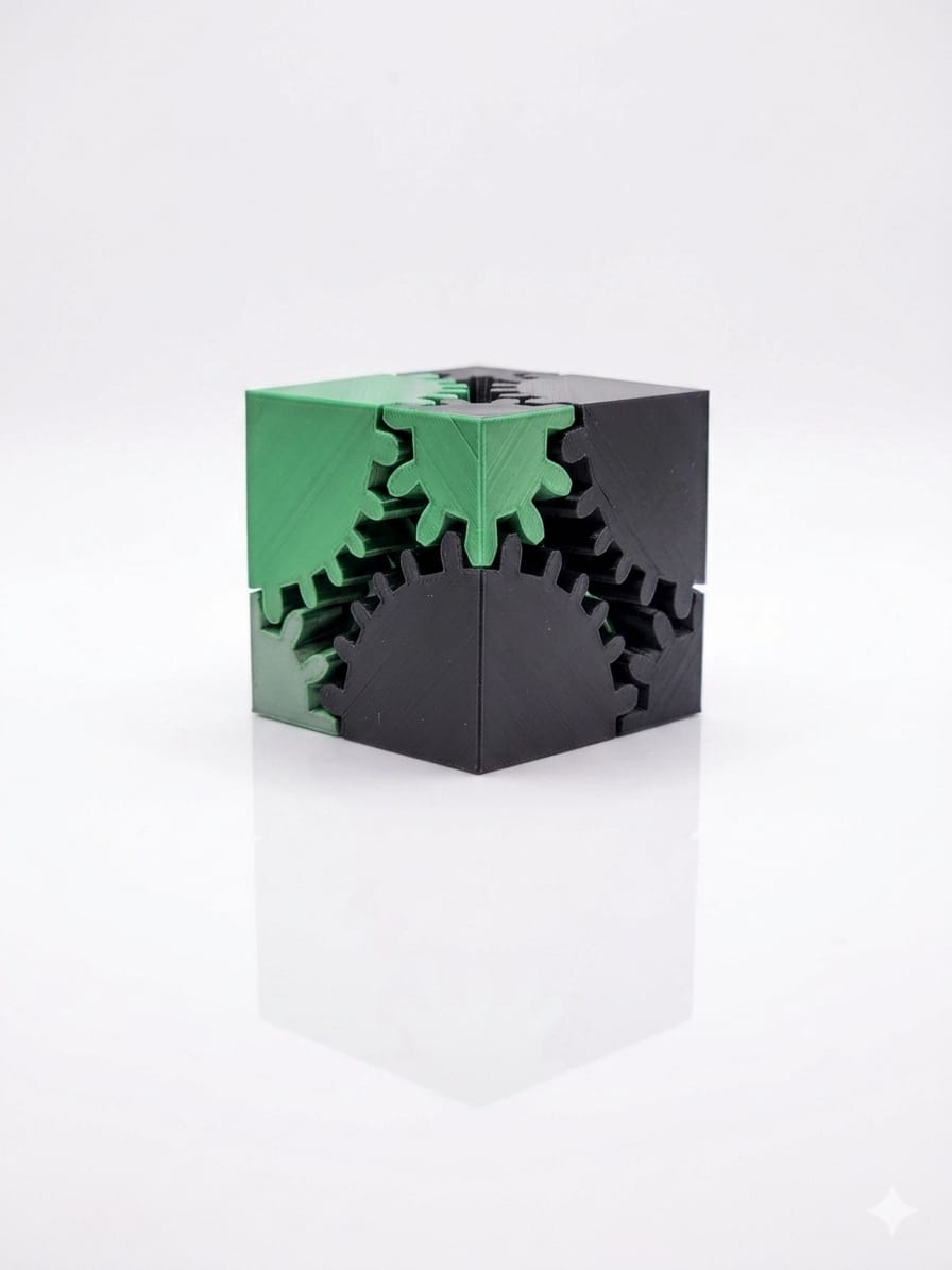 Cubo Engrenagem Sensorial