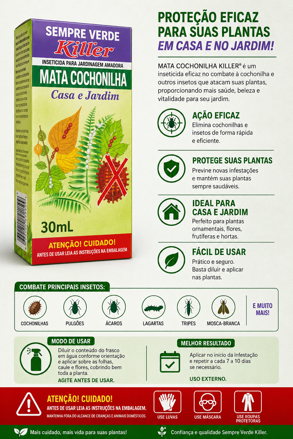 Inseticida Mata Cochonilha