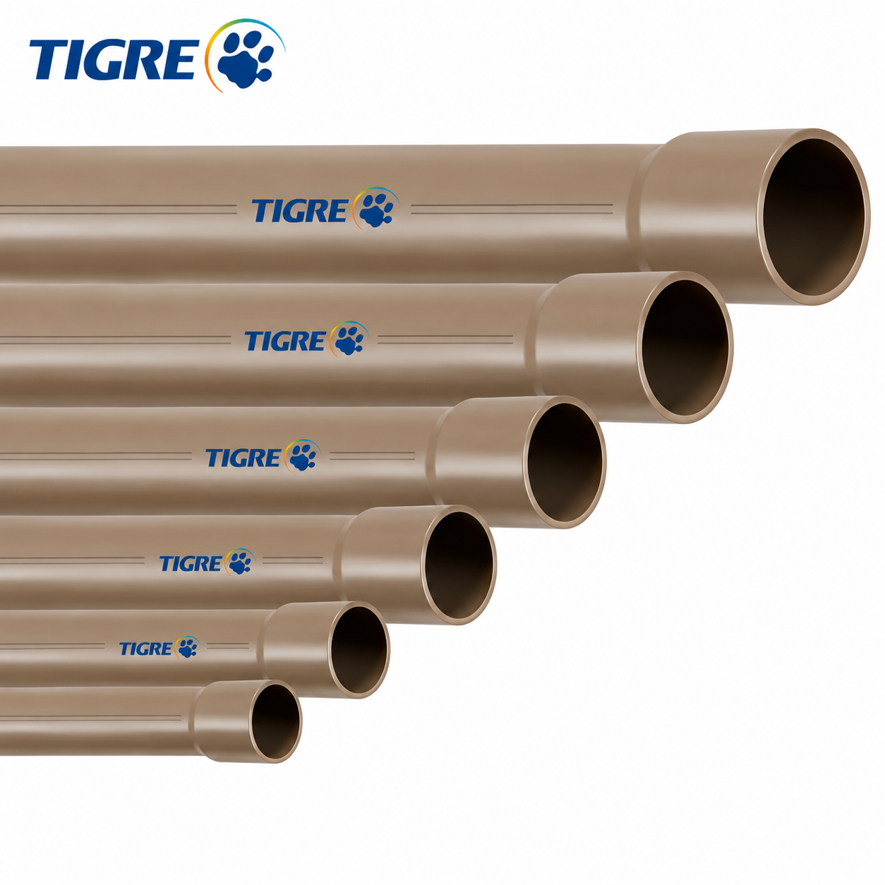 Tubos Soldavel Marrom Tigre