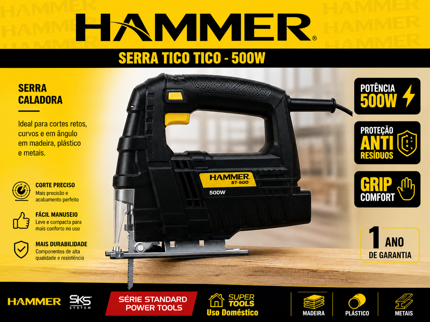 Serra Tico Tico 500W