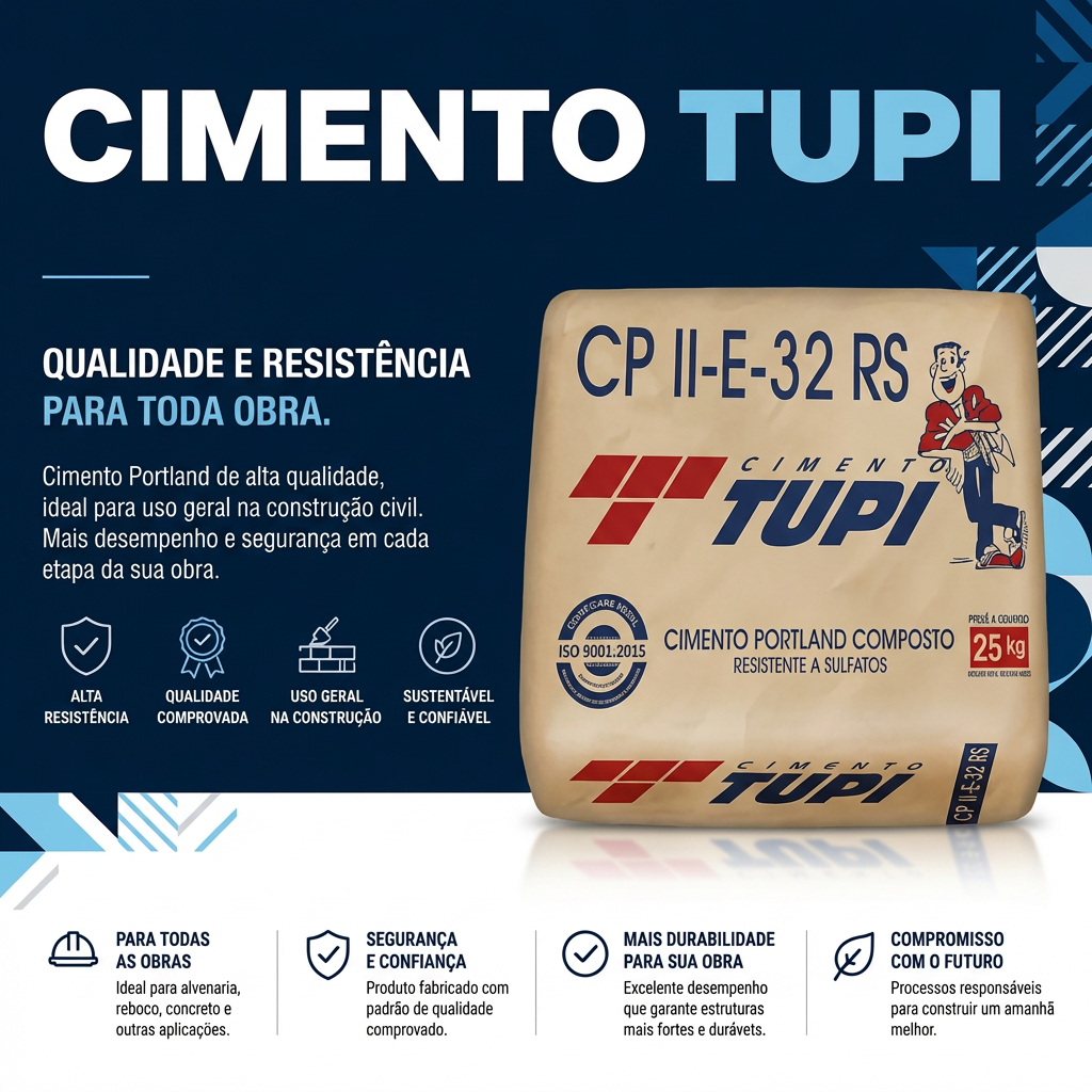 Cimento Tupi CP II-E-32 RS