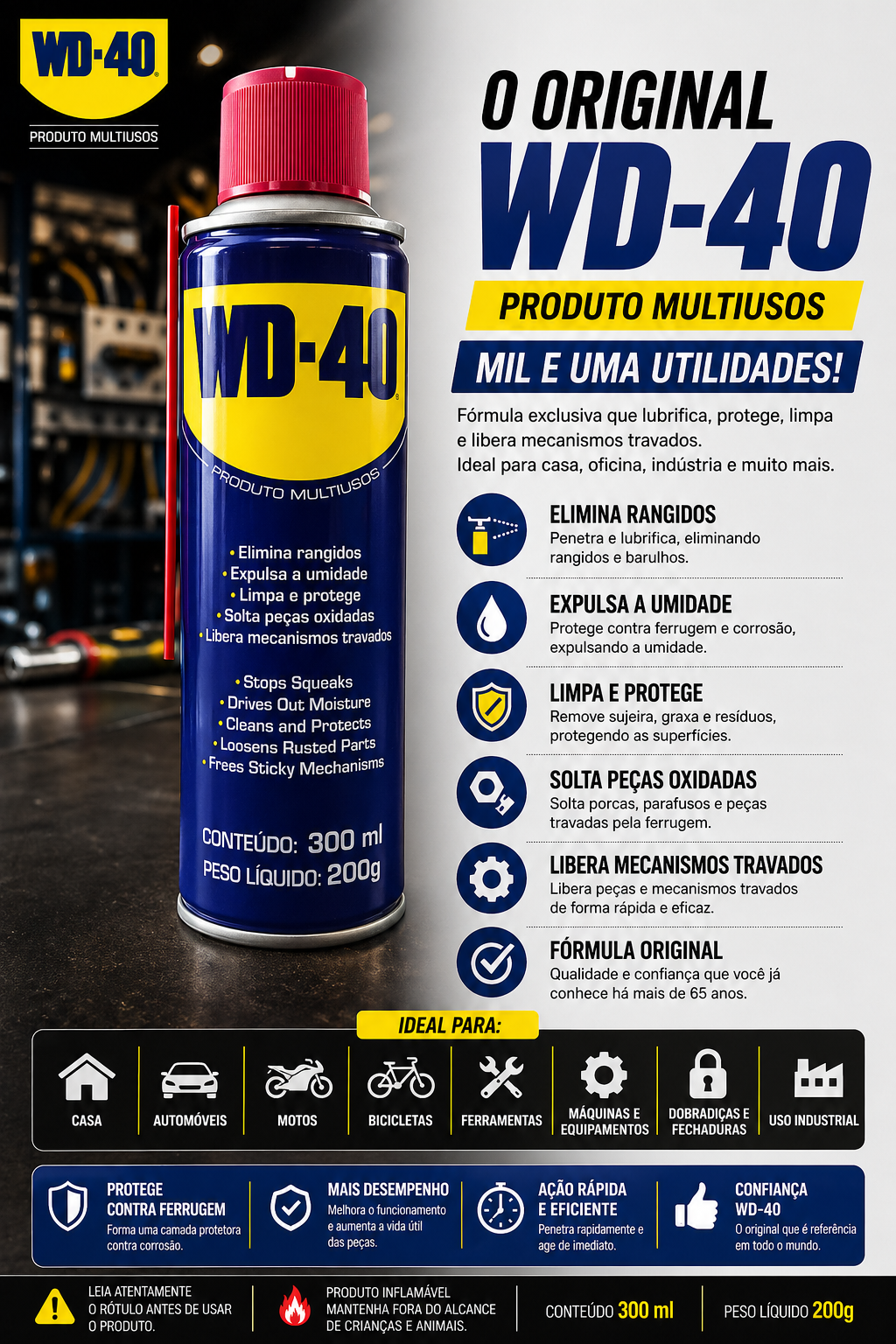 WD-40 Multiuso 300ml