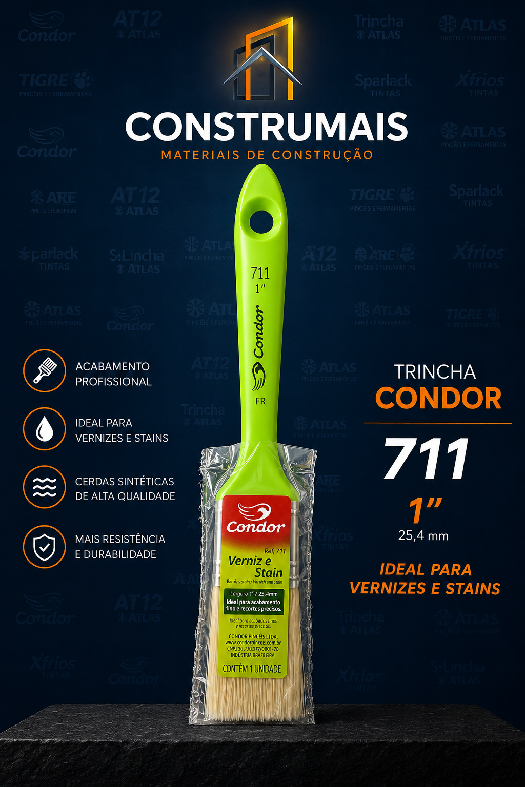 Trincha Condor 711 1"