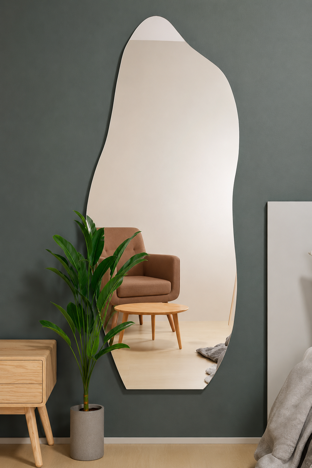 ESPELHEIRA POLIDO ORGANICO AREZZO 115CMX60CM