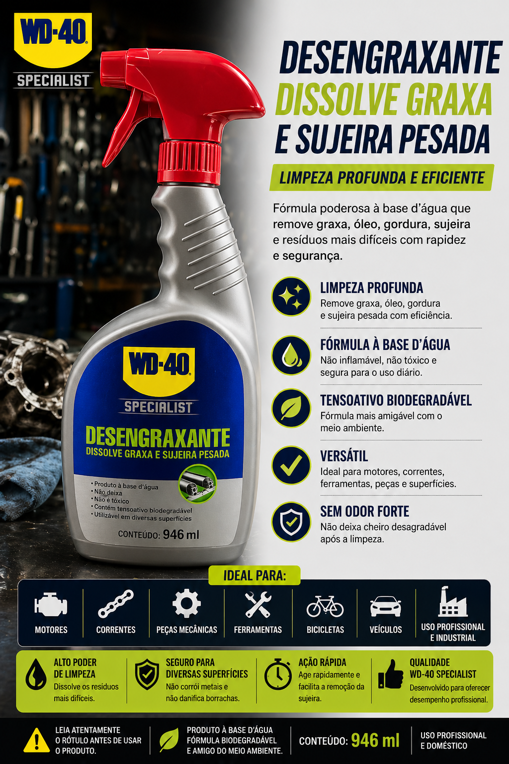 Desengraxante WD-40 Specialist