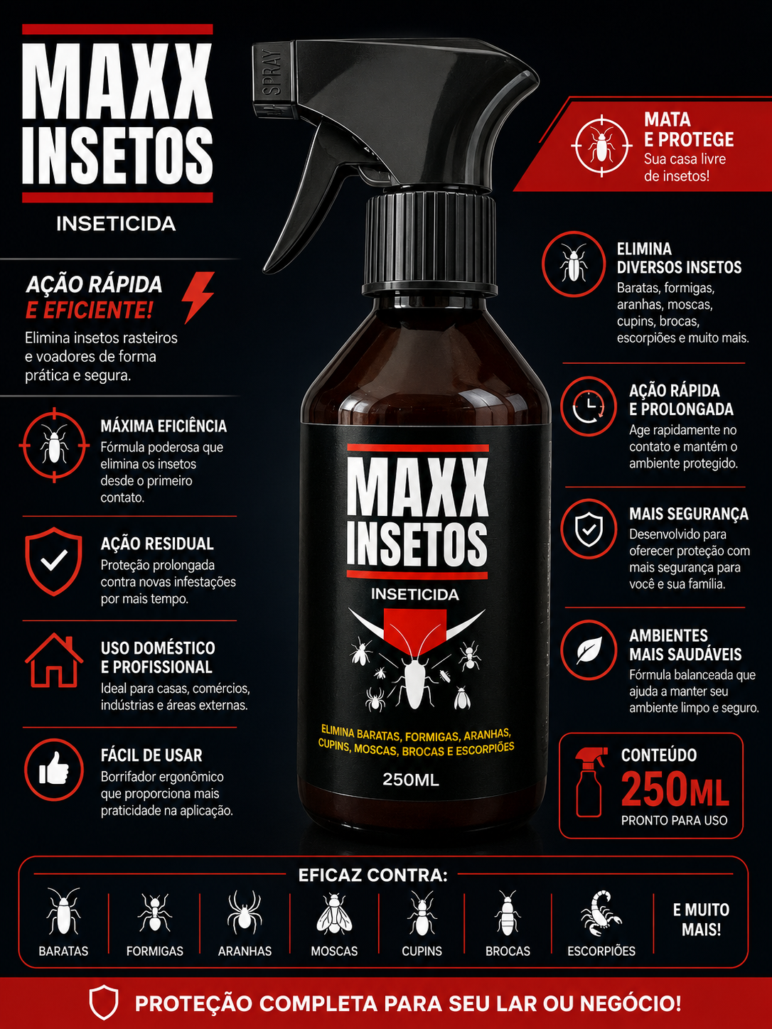Maxx Insetos Inseticida