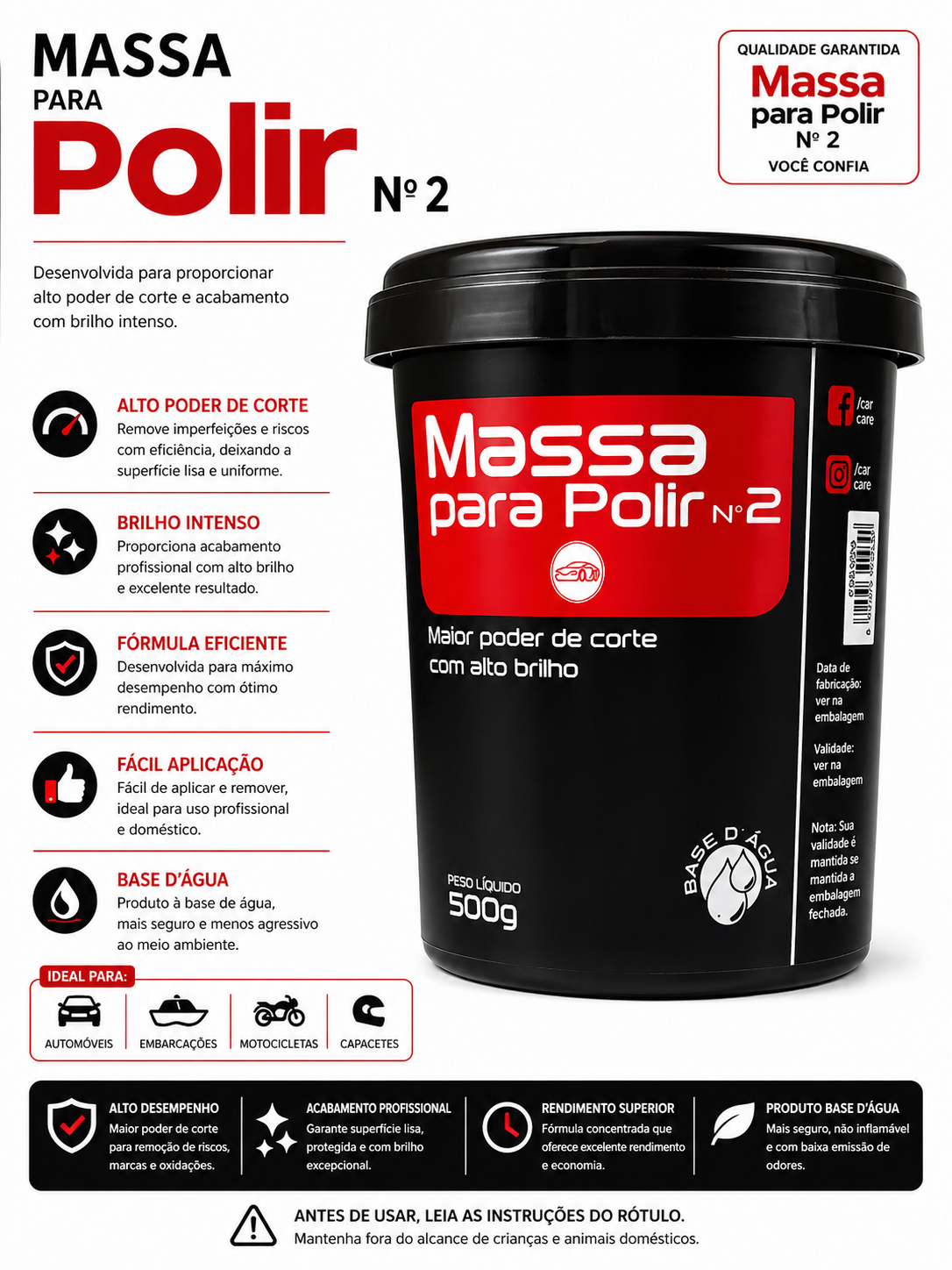 Massa para Polir Nº 2