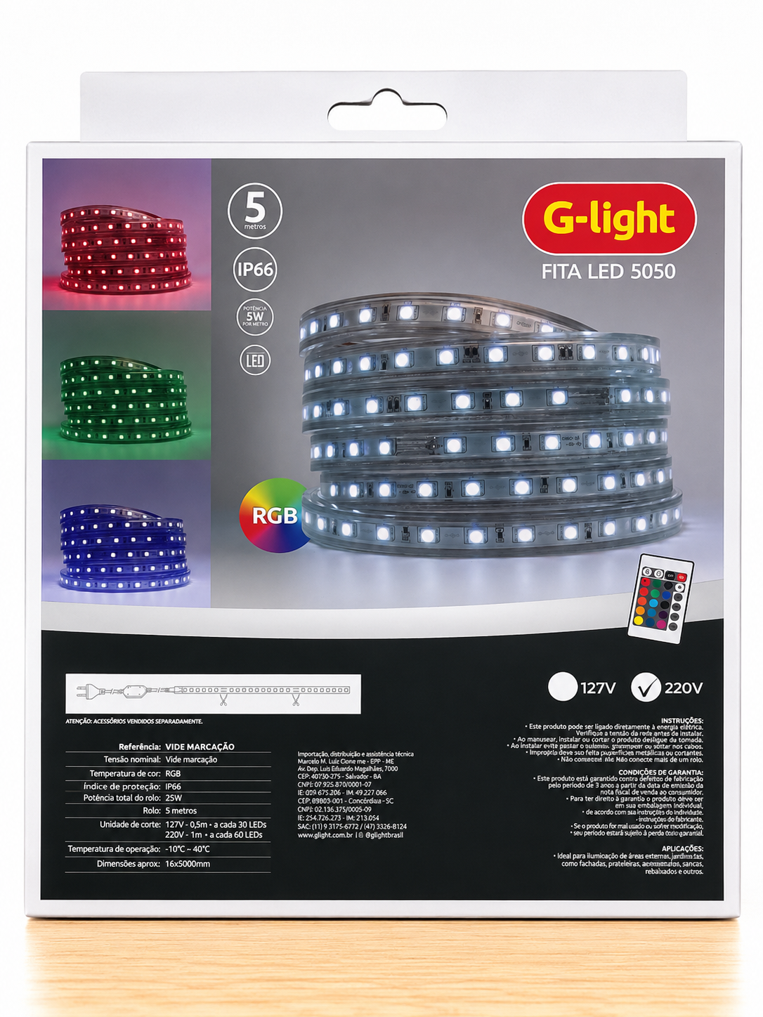 Fita LED RGB 5050 G-light