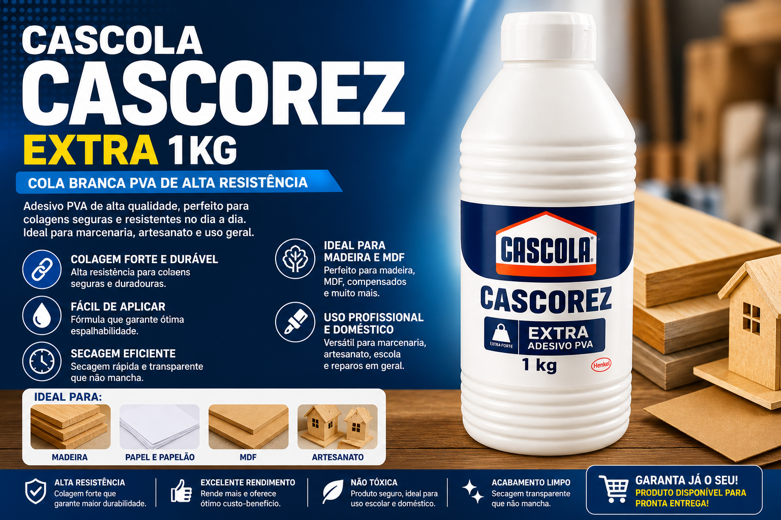 Cascola Cascorez Extra 1kg