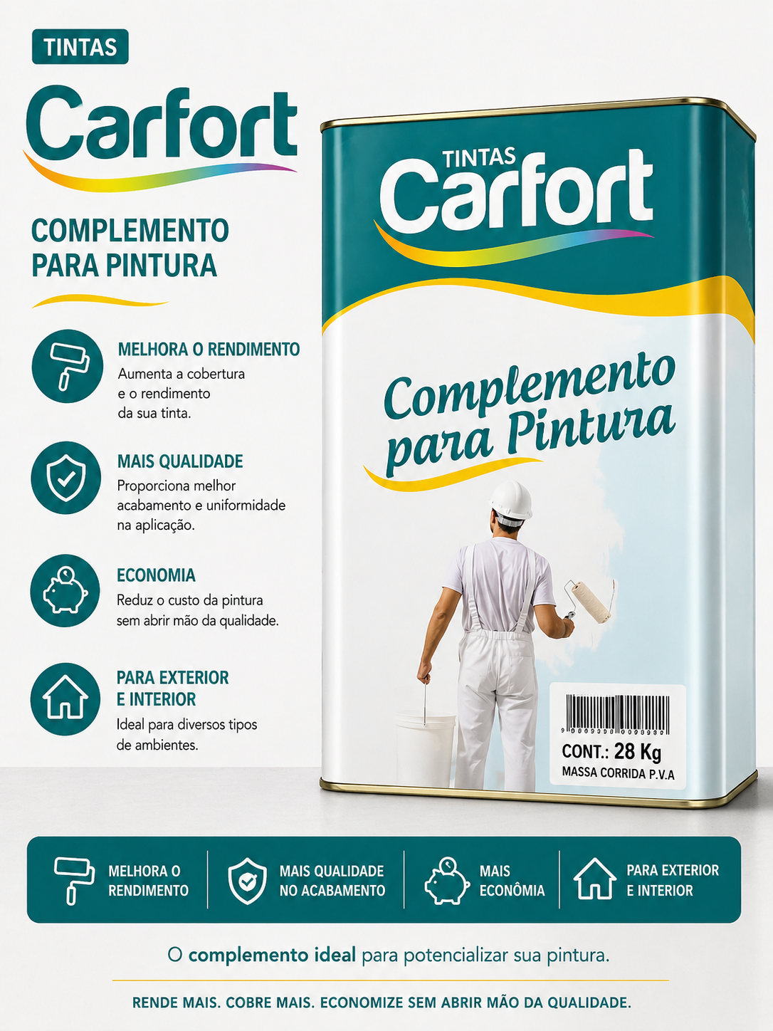Complemento para Pintura Carfort