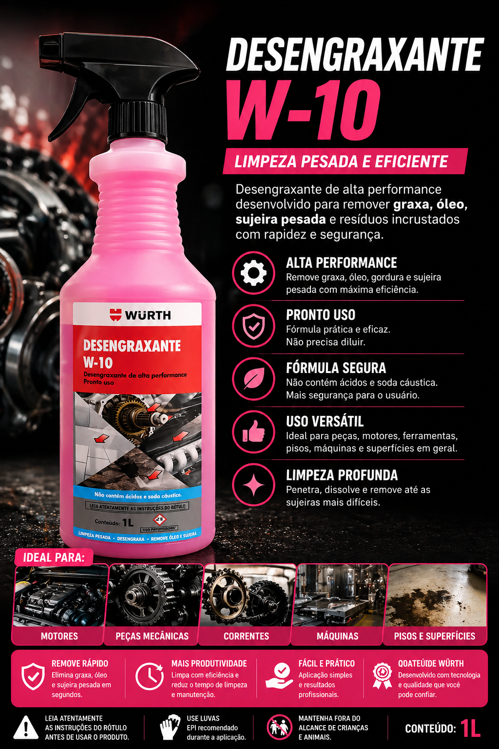 Desengraxante W-10