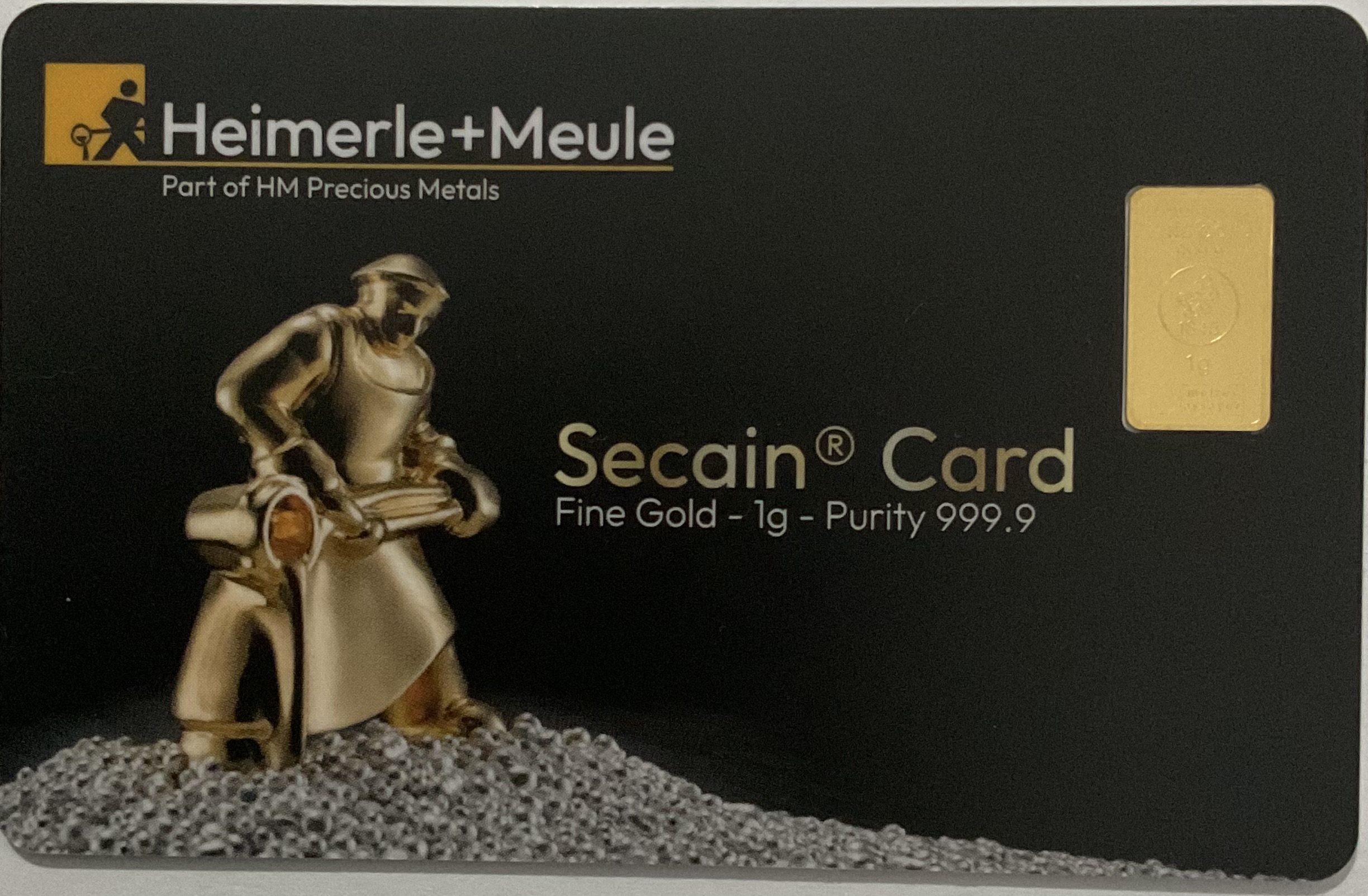Secain Card Fine Gold 1g