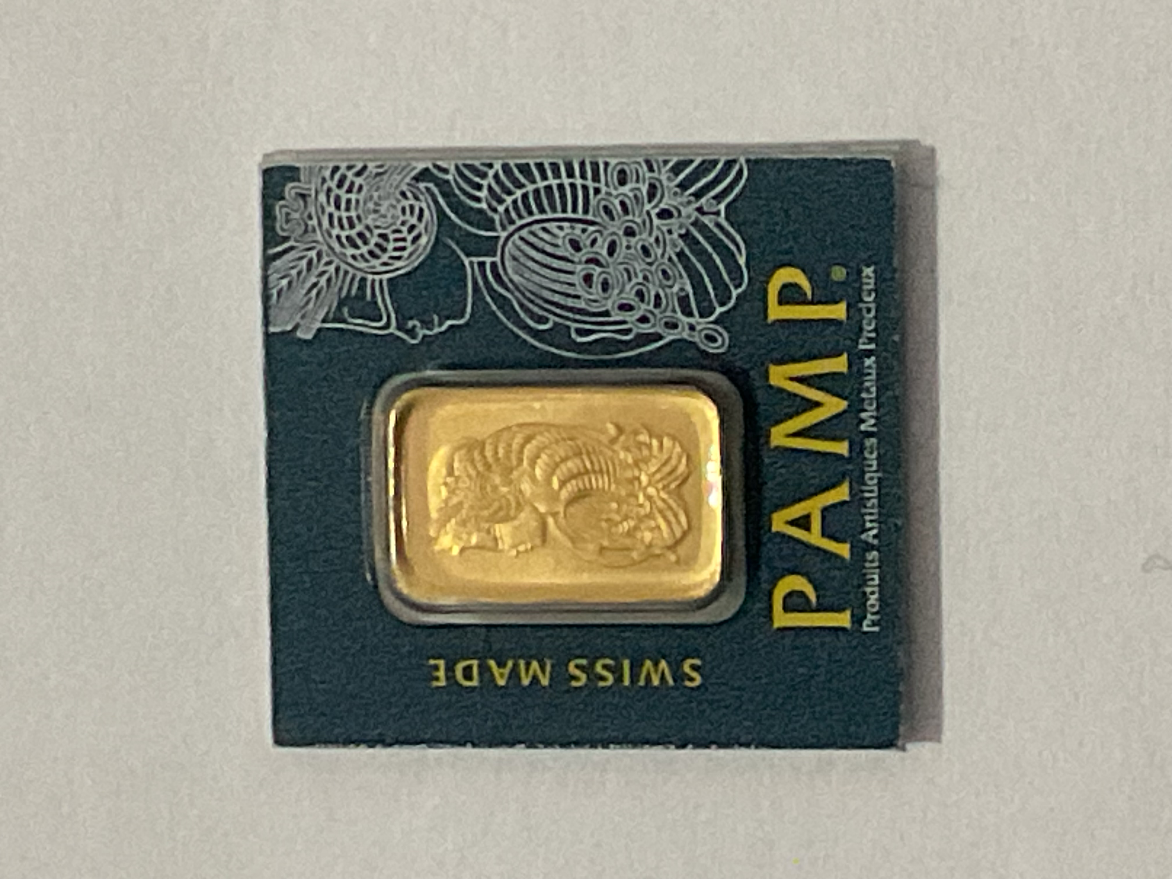 PAMP 1g Gold Bar