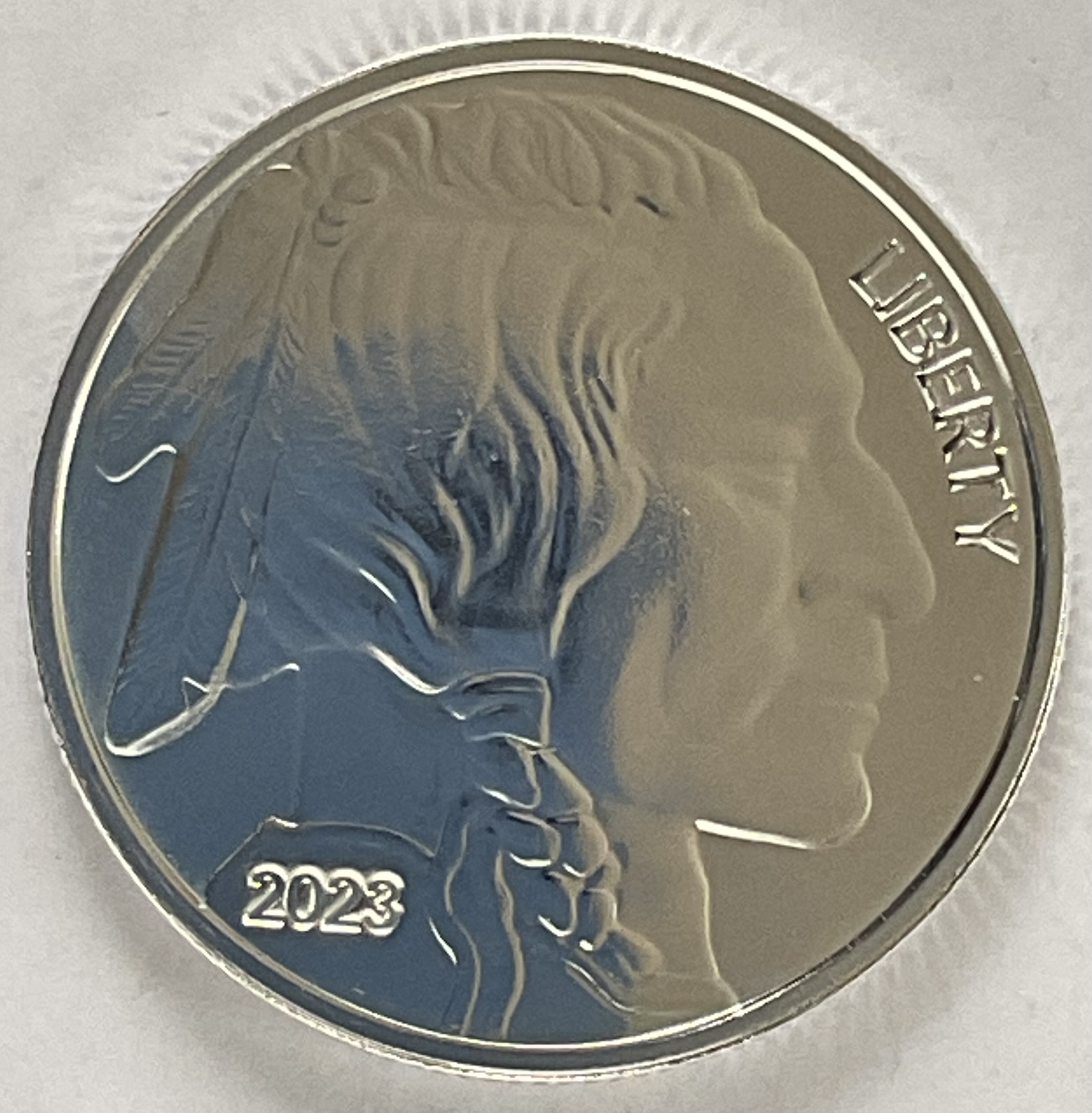 2023 , 1 oz Buffalo Silver Coin 999