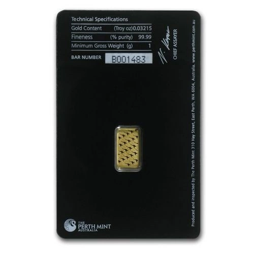 Perth Mint 1g Gold Bar