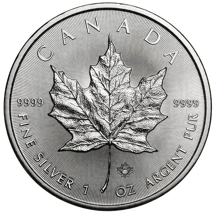 Canadian Silver Maple Leaf Coin 1oz