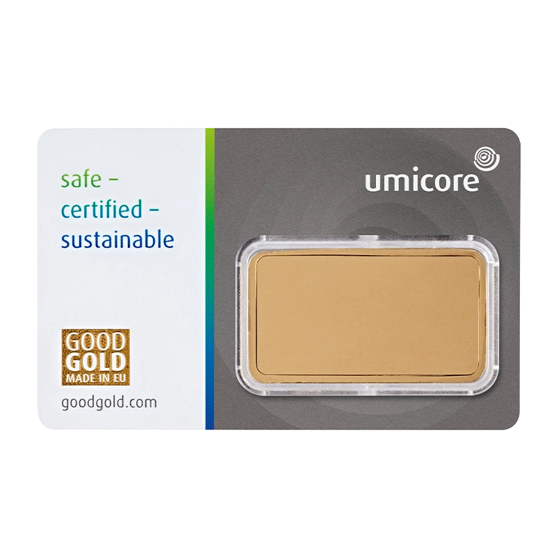 Umicore 1g Gold Bar