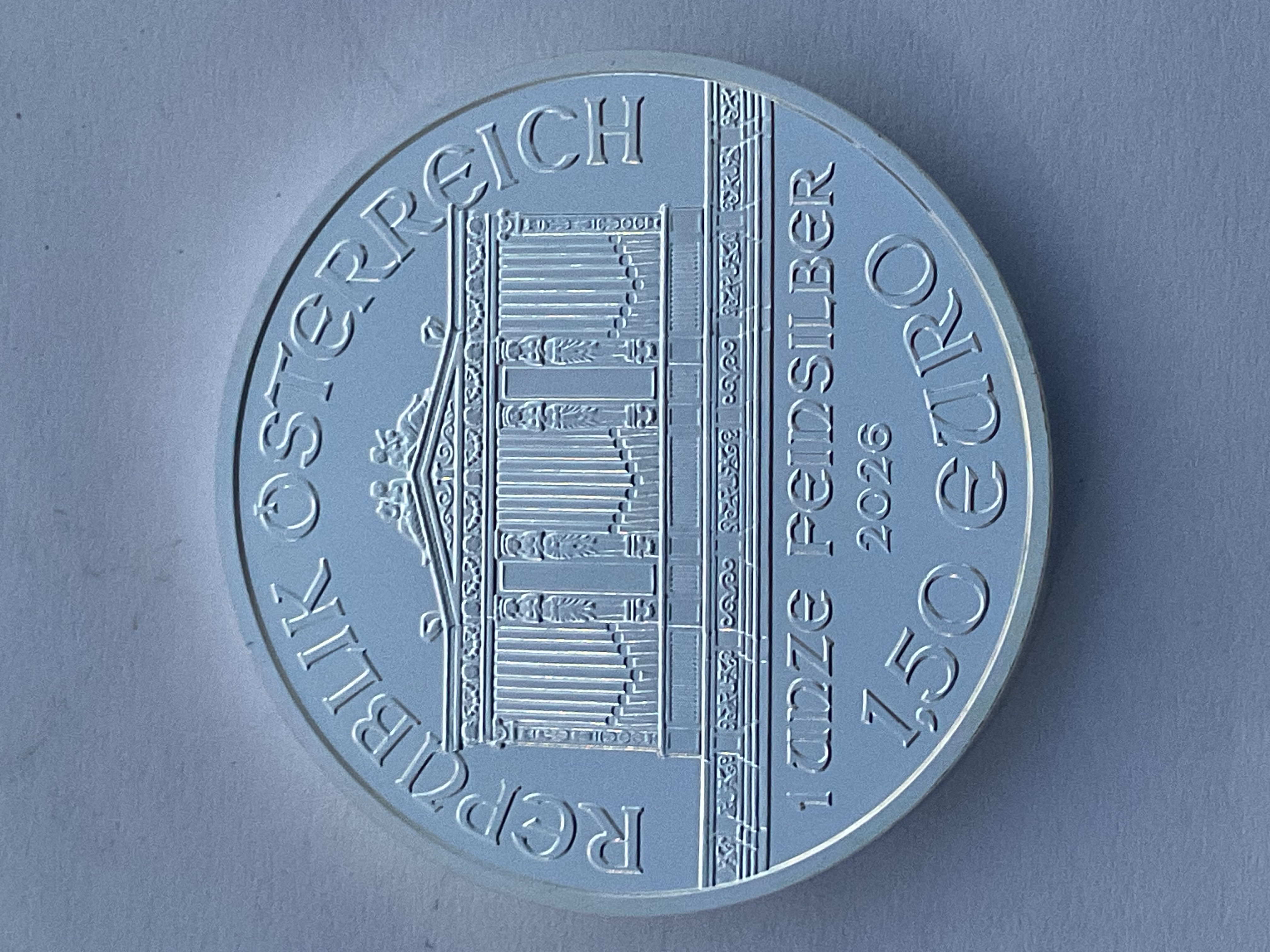 2026 Austrian Philharmonic Silver Coin 