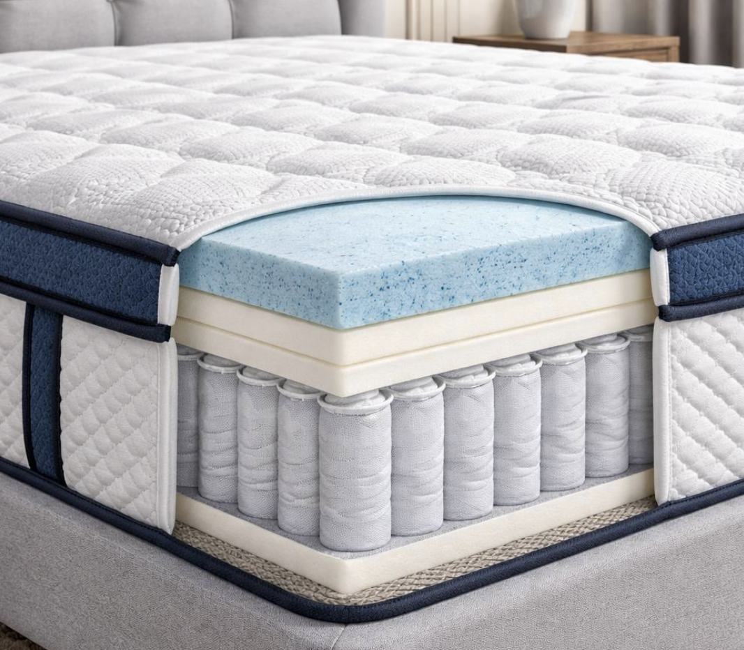 Hybrid Memory Foam Mattress