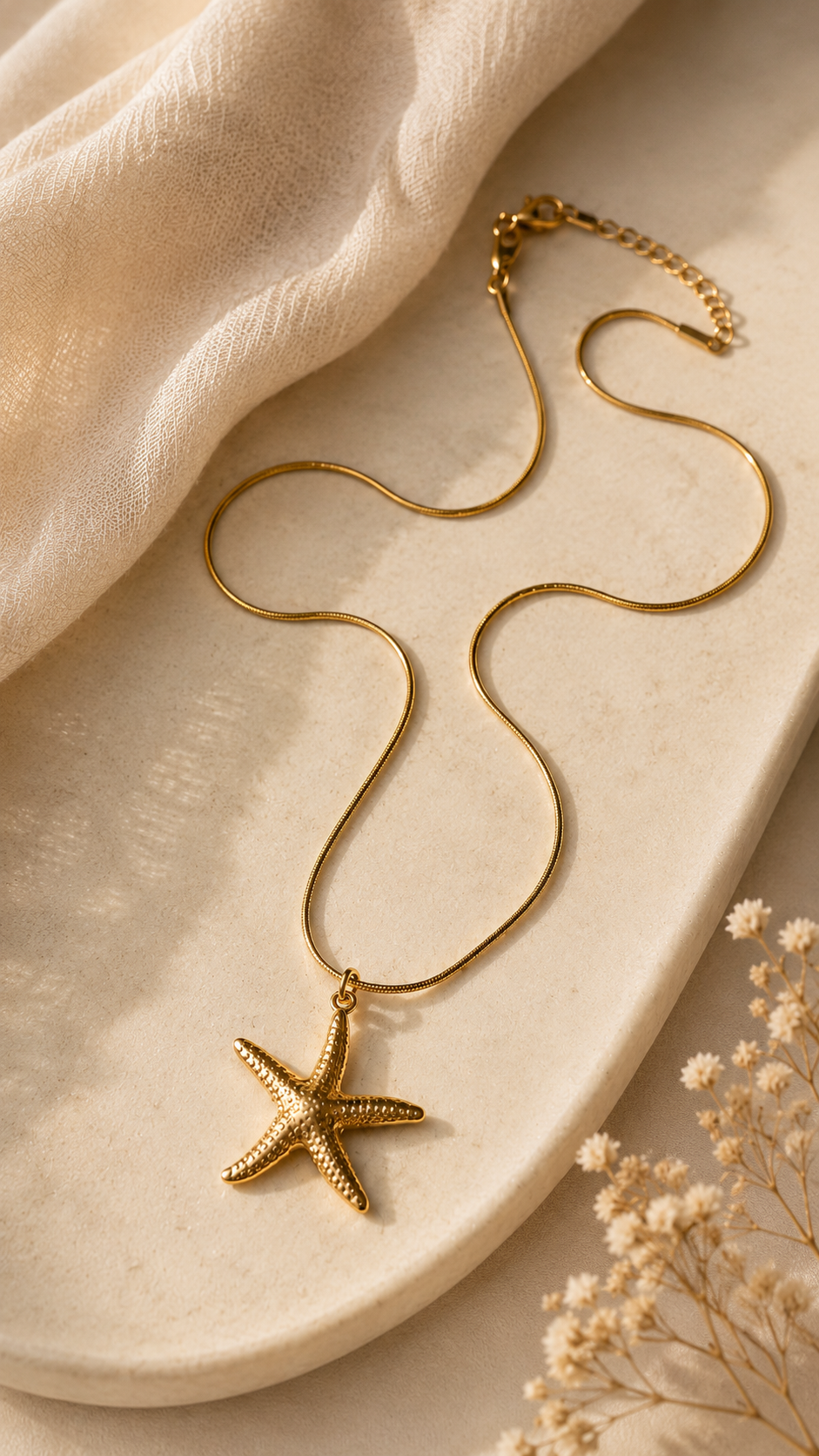 Starfish Pendant Necklace