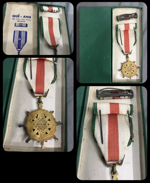 ORIG 60s Vietnam LeaderShip Medal