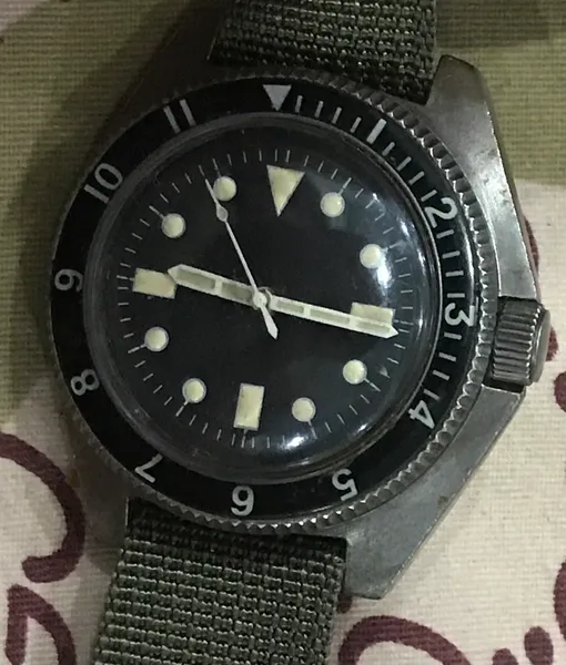 Vintage Benrus Diver Navy Seals Watches Type 1 ClassA " MIL-W-50717 " Model 1976
