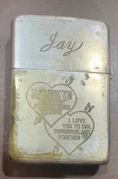 Vietnam War-Jay&Chuck Zippo Lighter