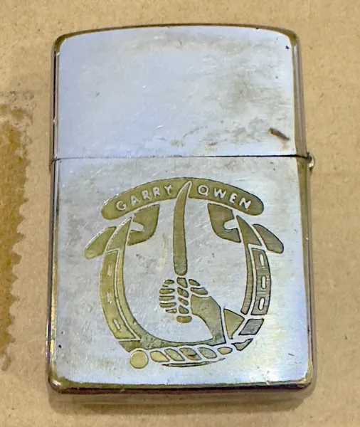 Vietnam War - * 1st Cavalry Infantry “ Garry Owen Zippo Lighter
