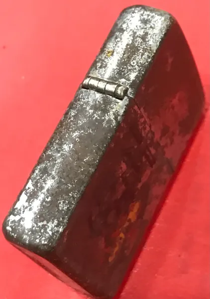 Vietnam War - (Damage Date Bottom)US Marines Color Zippo Lighter