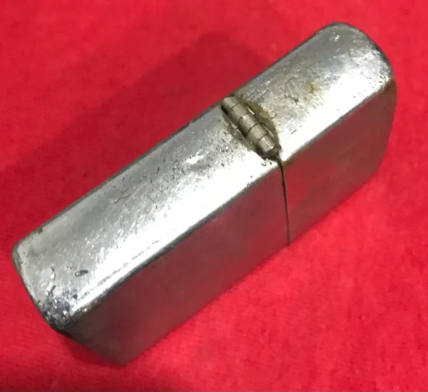 Orginal Vietnam War - Peace Badge and twb with letter Zippo Lighter