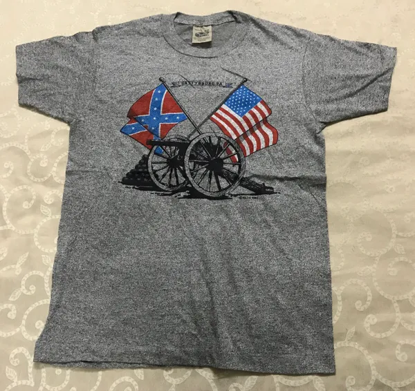 ORIG 80's Tri- blend "gettys burg.pa " T-Shirt