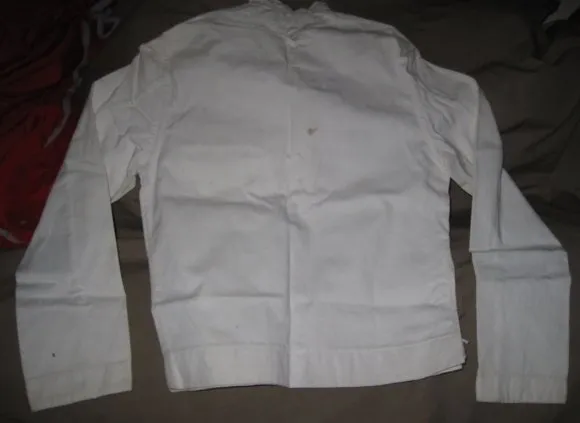 SOUTH VIETNAMESE NAVY WHITE SHIRT ORIGINAL