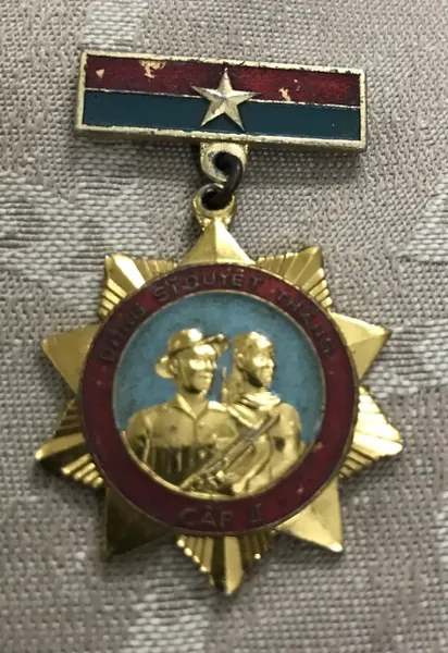 Original NVA Vietcong 3 medals Set