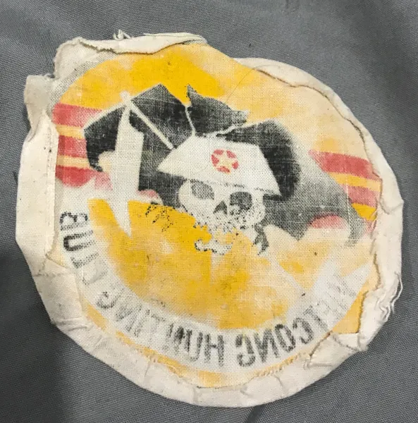 Vietcong Hunting Club RVN PRU Recon Silk Patches In Vietnam War(1958-1960s)