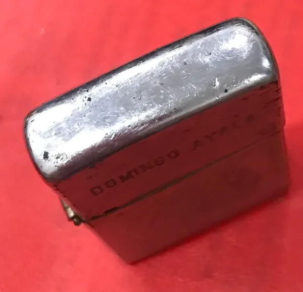 Vietnam War - United States Navy "DOMINGO AYALA" LTH.Thai.VN " TMS 1967" Zippo Lighter