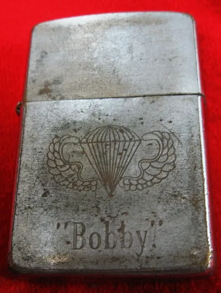 Vietnam War - US Military Coloniel "Bobby" AirBorne Zippo Lighter 