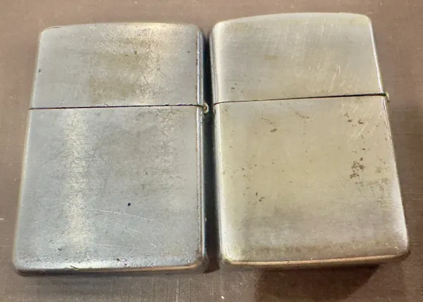 Vietnam War -US Military 23rd Infantry Division Ban Me Thuoc Vietnam & River Squaron 59 Zippo Lighter