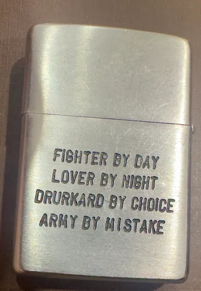 Vietnam War -CAM RANH 71-72 5th Special Forces Vietnam Zippo Lighter