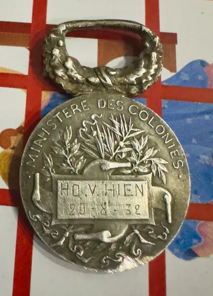 French indochine Silver Medals