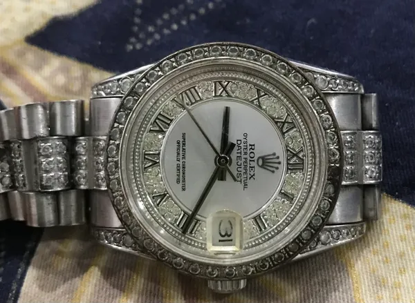Lady Rolex Oyter Perpetual DateJust Superlative Chronometer Official Certificated Watches