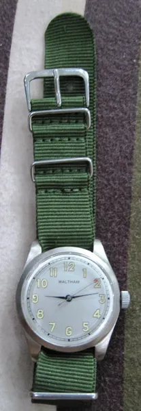 Original Waltham Swiss Movement US MILITARY Vietnam War