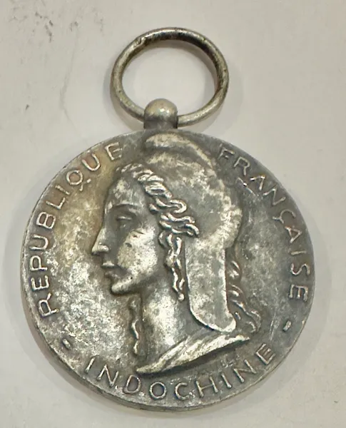 French Indochine Medal Vietnamese “ Lien Nguyen “ Medal 1941