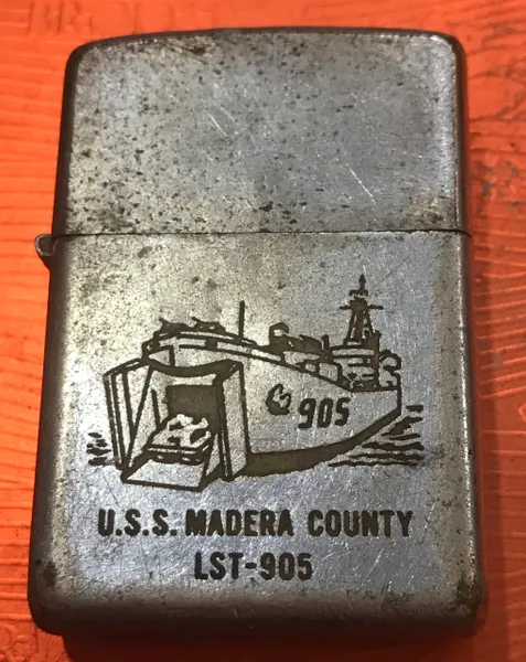 Vietnam War - USS MADERA COUNTY LST 905 Zippo Lighter