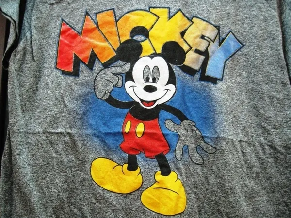 VINTAGE MICKEY MOUSE & JOE CAMEL ORIGINAL 80'S TRI-BLEND T-SHIRT SIZE - MEDIUM 38 - 40(7pcs)