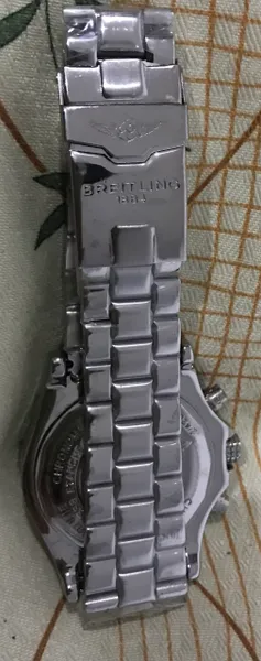 Breitling 1884 Factory Blue Dial Watches