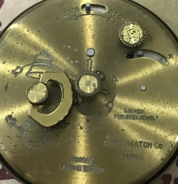 Vintage US Military CYMA Alarm Clock 1960-68