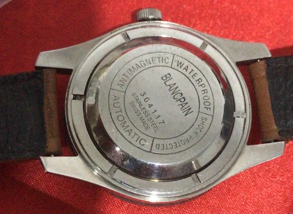 US Military FIfty Fathoms BLANCPAIN AQUA LUNG WristWatch