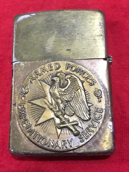 Vietnam War- US Military Armed Forces Expeditionary Service Zippo Lighter