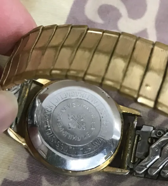 Vintage Patek Phillipe Geneve Gold Plate Watches