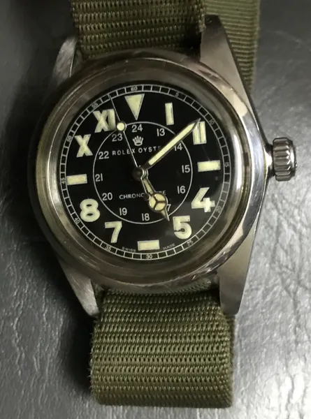 Rolex Wristwatches Military Services 